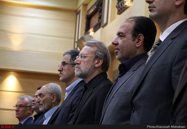 پنجمین نشست هیئت نمایندگان اتاق بازرگانی با حضور علی لاریجانی