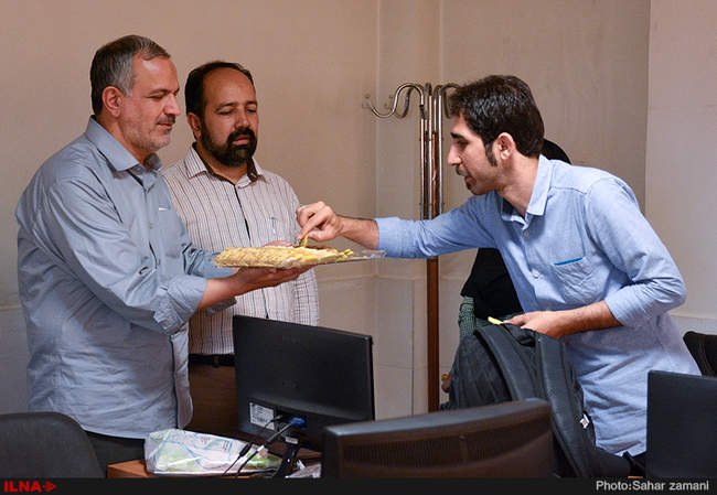 بازدید سرزده احمد مسجدجامعی به مناسبت روز خبرنگار  از ایلنا