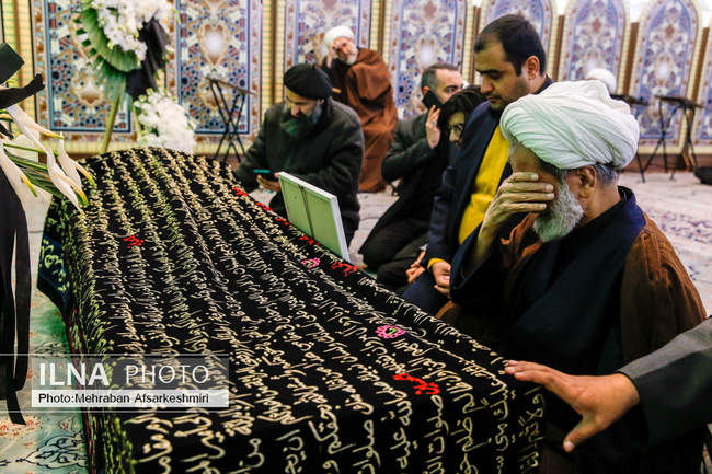 مراسم تشییع محمدمهدی صدیقی