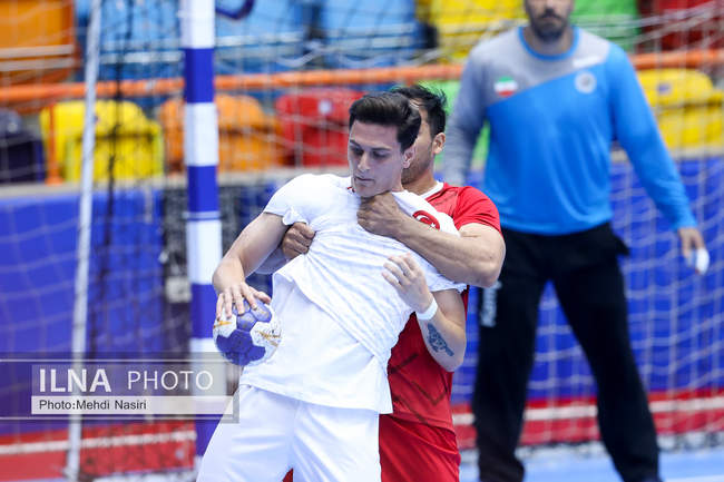 دیدار تیم‌های ملی هندبال  ایران و ترکیه