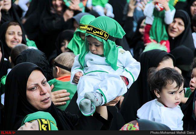 مراسم شیرخوارگان حسینی (حرم مطهر رضوی)