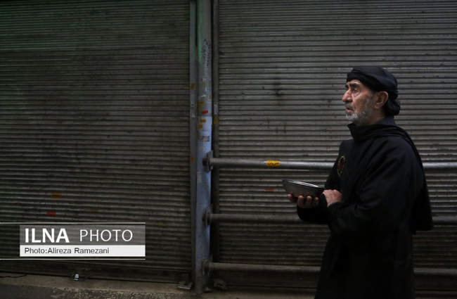 تاسوعای حسینی در بازار تهران