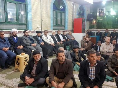 برپایی مراسم یادبود آیت الله هاشمی رفسنجانی در قلعه نو