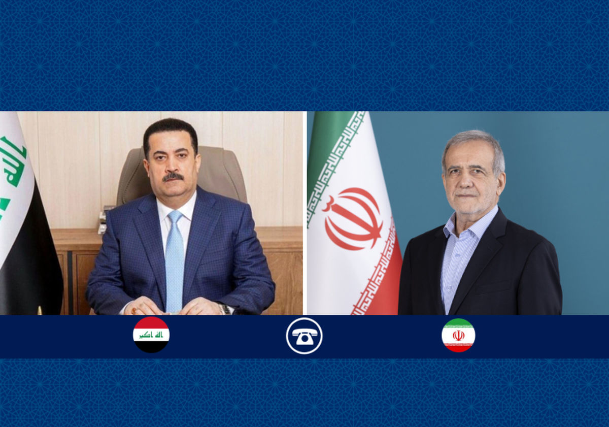 پزشکیان: هر کشوری خواهان صلح و ثبات است، باید در صف مقابله با تجاوزگری رژیم صهیونیستی قرار گیرد/ السودانی: با ایران در یک سنگر ایستاده‌ایم
