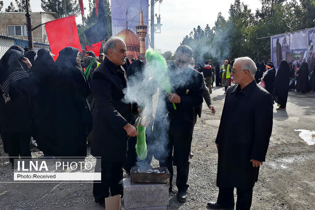  ایستگاه های استقبال از زائرین پیاده حضرت رضا (ع) در محور مشهد - قوچان