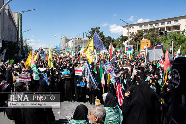 راهپیمایی روز جهانی قدس در تهران