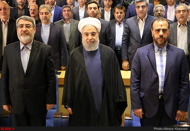دومین همایش استانداران و فرمانداران سراسر کشور با حضور رئیس جمهور