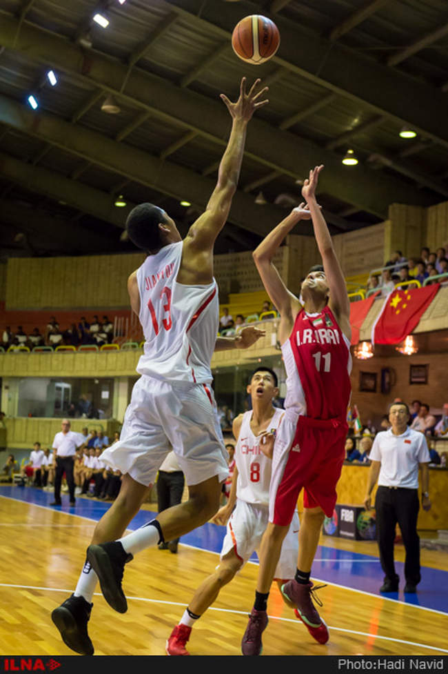 بیست و چهارمین دوره مسابقات قهرمانی بسکتبال جوانان آسیا: ایران - چین