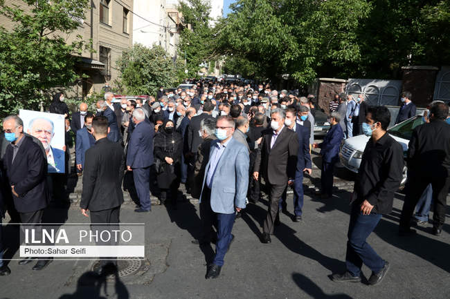 مراسم تشییع مرحوم «اکبر ترکان»