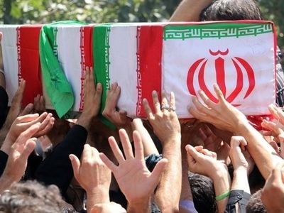 پیکر همرزم سردار سلیمانی در حرم حضرت عبدالعظیم به خاک سپرده می‌شود