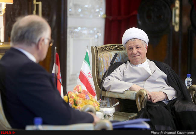 دیدار رئیس پارلمان کرواسی با آیت الله هاشمی رفسنجانی