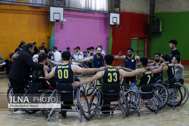 رقابت‌های لیگ ملی بسکتبال با ویلچر باشگاه‌های کشور