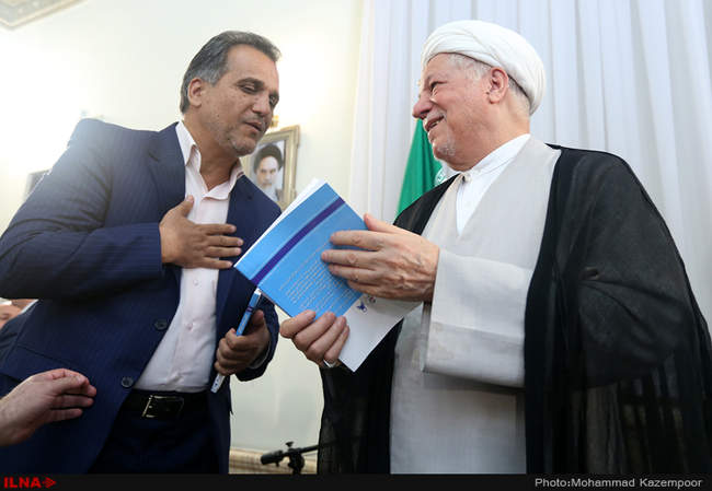 دیدار جمعی از آزادگان هشت سال دفاع مقدس با آیت‌الله هاشمی رفسنجانی