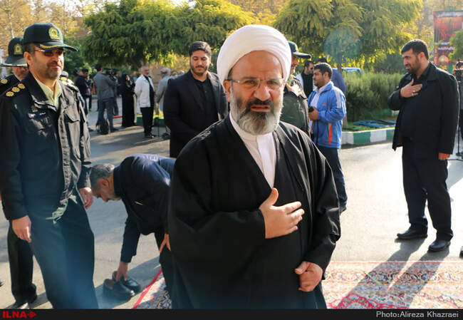 مراسم تشییع پیکر امیر سرتیپ بهرام پور