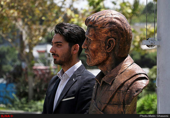 مراسم رونمایی از سردیس شهدای خبرنگار 