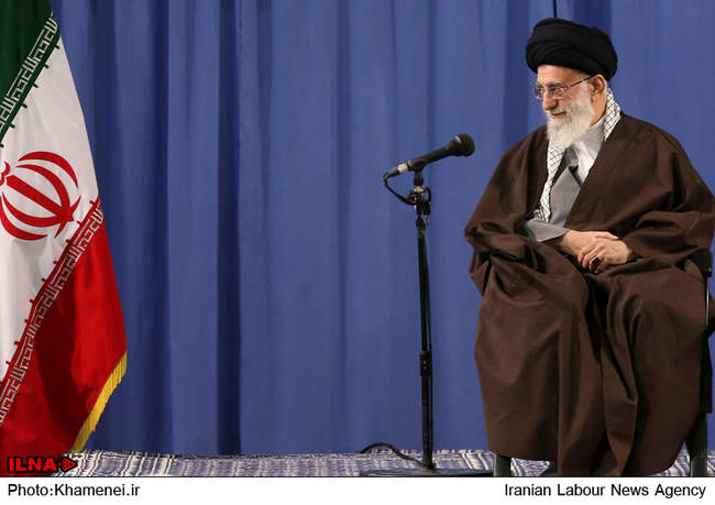 دیدار رهبر انقلاب با فعالان محیط زیست