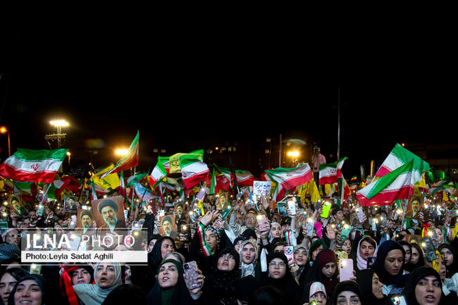 اجتماع مردمی جبهه مقاومت در تهران
