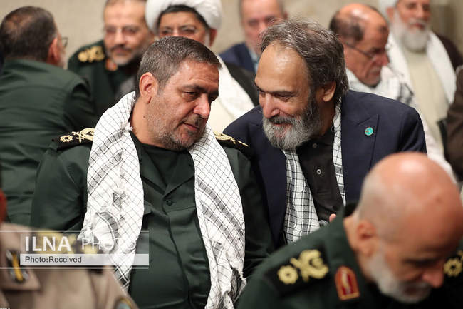 دیدار پیشکسوتان و فعالان دفاع مقدس و مقاومت با حضرت آیت‌الله خامنه‌