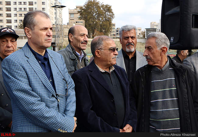 مراسم تشییع زنده یاد منصور پورحیدری