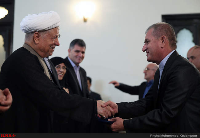 مراسم تجلیل از قهرمانان مسابقات خاورمیانه ـ ترکیه 2014  با حضور آیت الل