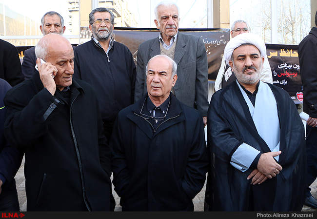 تشییع پیکر همایون بهزادی