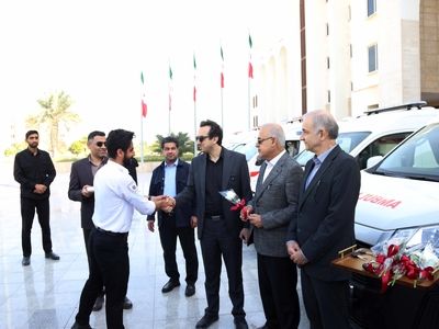 ناوگان اورژانس هرمزگان تقویت شد؛ ۶ آمبولانس جدید در خدمت مناطق حادثه‌خیز +فیلم