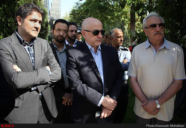 مراسم تشییع پیکر احمد علامه دهر