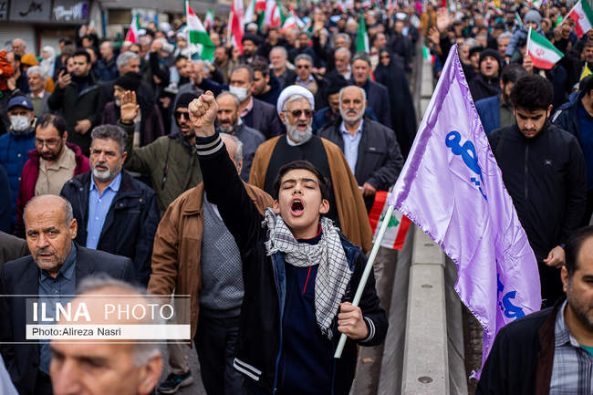 مراسم راهپیمایی ۲۲بهمن - قزوین