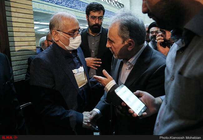 تصاویر حضور شخصیت‌های سیاسی در مراسم ترحیم برادر حسین مرعشی