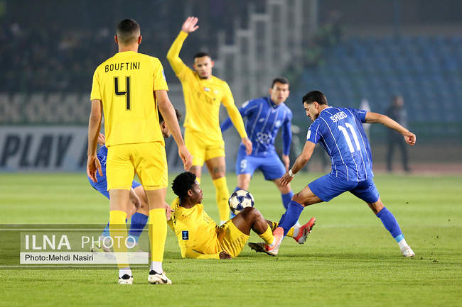 دیدار تیم ‌های فوتبال استقلال ایران و الوصل امارات