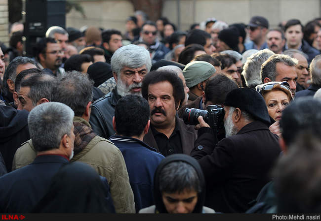 مراسم تشییع پیکر حسن جوهرچی