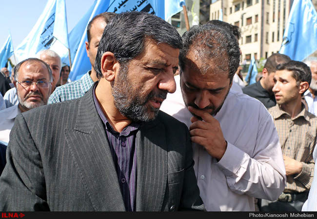 مراسم تشییع پیکر جان‌ باختگان فاجعه منا در تهران/2