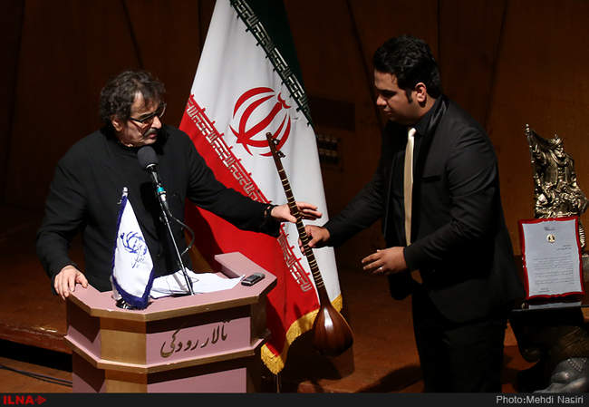 نکوداشت شهرام ناظری در آیین روز ملی فردوسی