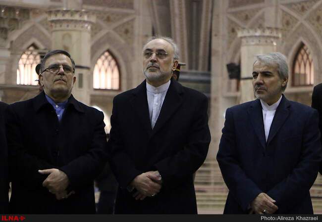 تجدید میثاق رئیس جمهور و اعضای هیئت دولت با آرمان های امام راحل