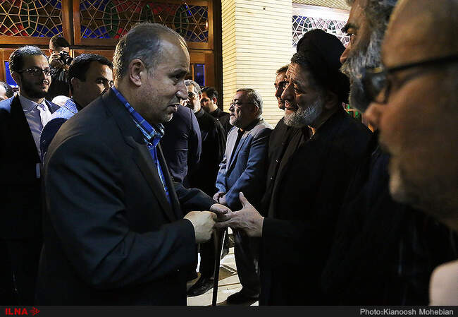 گزارش تصویری حضور شخصیت‌های سیاسی در مراسم ترحیم مادر حجت‌الاسلام محتشمی‌پور