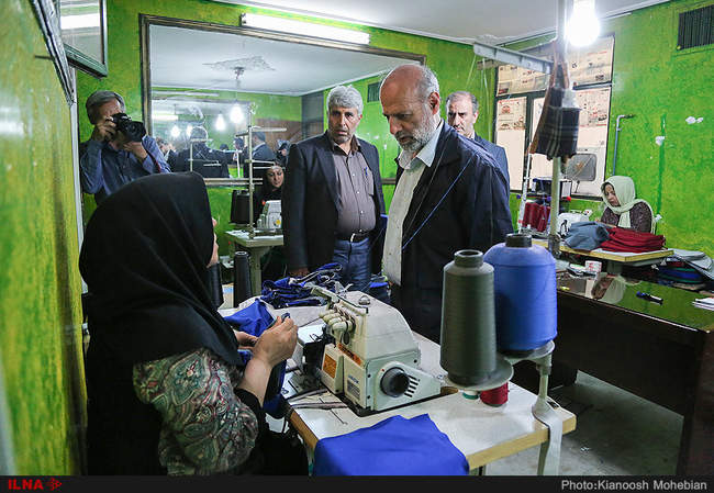 بازدید رئیس فراکسیون کارگری مجلس و معاون نظارت شورای شهر از منطقه 15 ت
