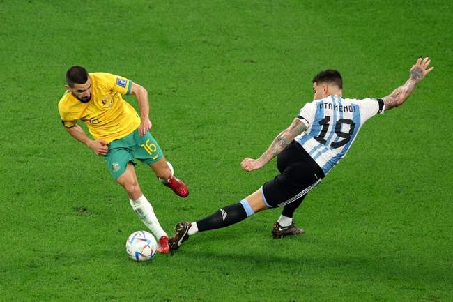 گزارش تصویری بازی آرژانتین و استرالیا