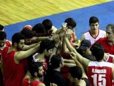 برتری تیم بسکتبال جوانان مقابل تونس