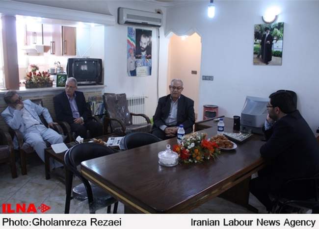 بازدید شهردار ساری از ایلنا در مازندران