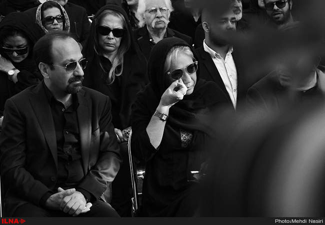 مراسم تشییع پیکر عباس کیارستمی