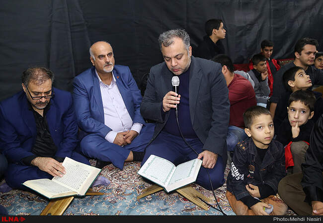 مراسم اربعین حسینی درمرکز بهزیستی اردیخانی