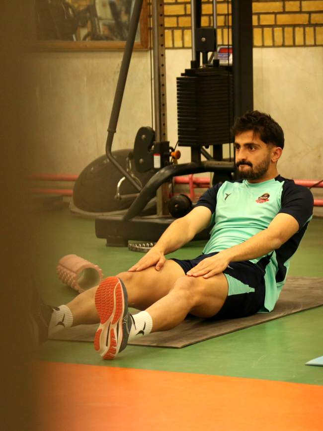 گزارش تصویری تمرین شمس آذر قزوین