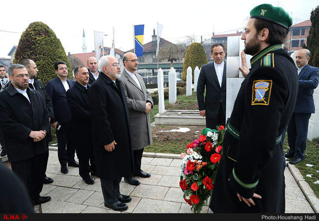 ادامه برنامه‌ها و دیدارهای ظریف در سفر به بوسنی-2