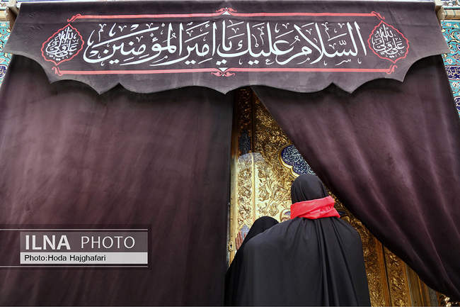 حرم حضرت  امیرالمومنین علیه السلام در آستانه اربعین حسینی