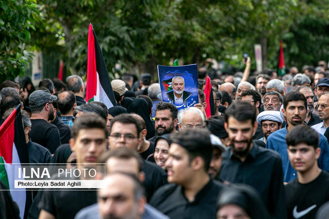 مراسم تشییع پیکر شهید اسماعیل هنیه/ 2