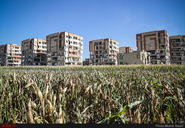 گزارش تصویری از وضعیت ساکنان مسکن مهر در منطقه «سرپل‌ذهاب»