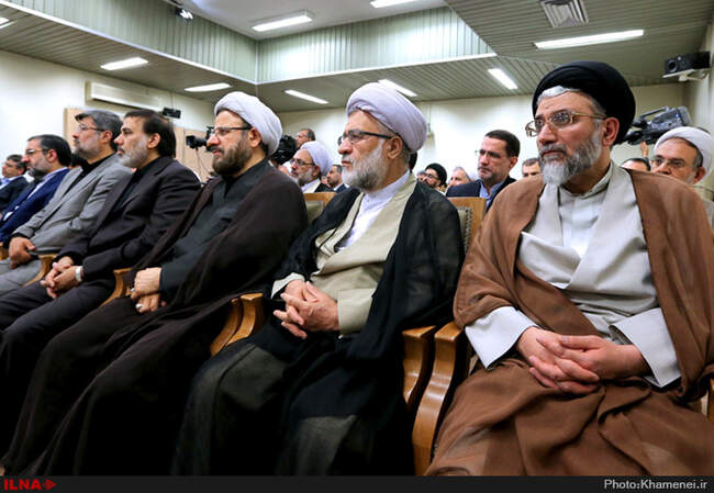 دیدار رئیس و مسئولان قوه قضائیه با حضرت آیت‌الله خامنه‌ای رهبر انقلاب اسلامی