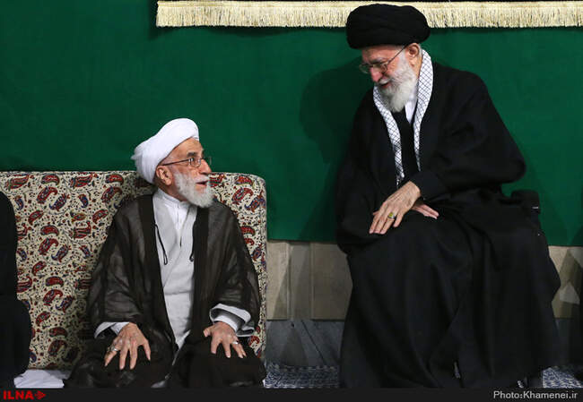 مراسم عزاداری و سوگواری شهادت حضرت فاطمه‌ی زهرا(س) با حضور رهبر انقلاب اسلامی