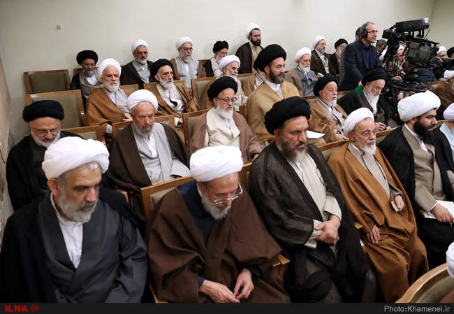 دیدار رئیس و اعضای مجلس خبرگان رهبری با رهبر معظم انقلاب