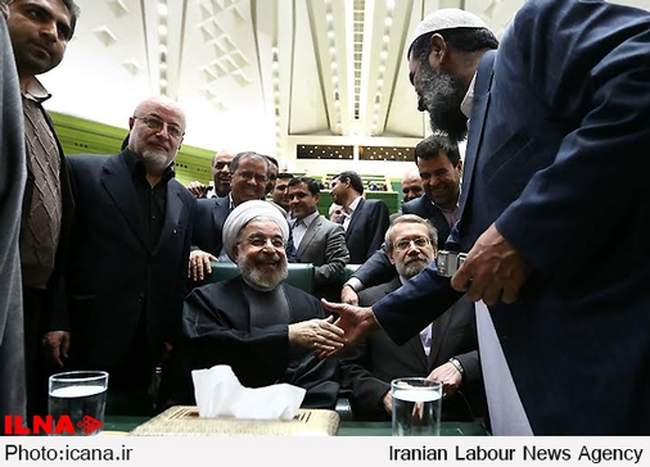 نشست دولت و مجلس در بهارستان